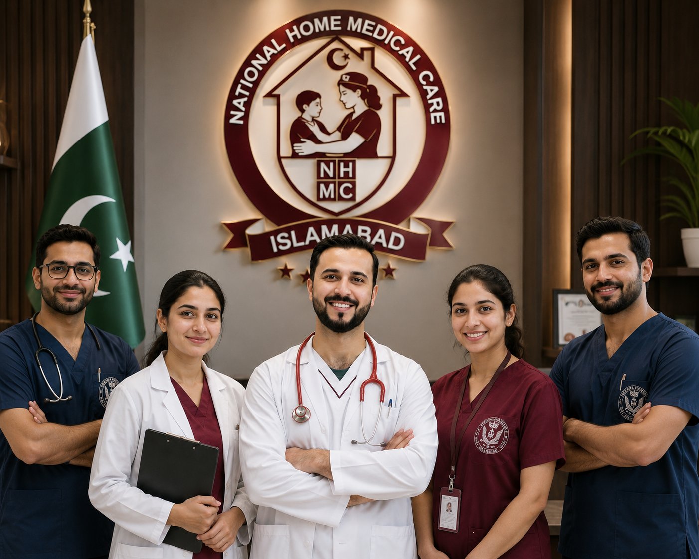 National Home Medical Care clinical team, Islamabad